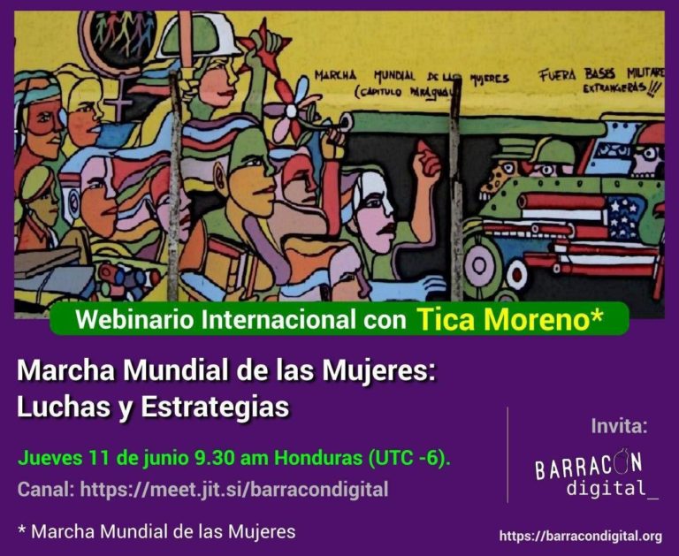 Webinar Internacional Marcha Mundial De Las Mujeres, Luchas y